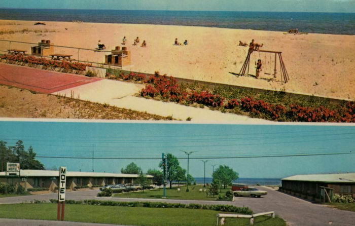 Aurora Resort Motel - Old Postcard (newer photo)